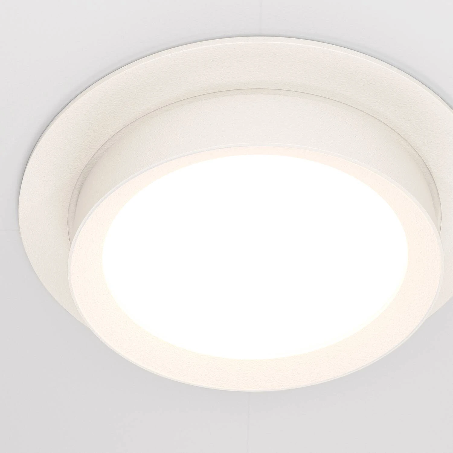 Встраиваемый светильник Downlight Hoop, 1xGX53 Белый (Maytoni Technical, DL086-GX53-RD-W) - Amppa.ru