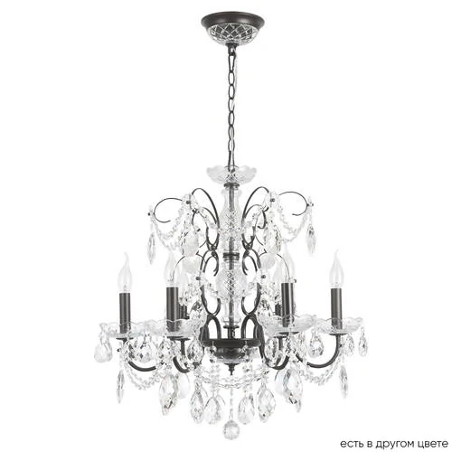 Люстра Crystal Lux ODELIS SP6 BROWN, 2570/306 - Amppa.ru