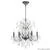 Люстра Crystal Lux ODELIS SP6 BROWN, 2570/306 - Amppa.ru