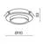 Встраиваемый светильник Downlight Hoop, 1xGX53 Белый (Maytoni Technical, DL086-GX53-RD-W) - Amppa.ru