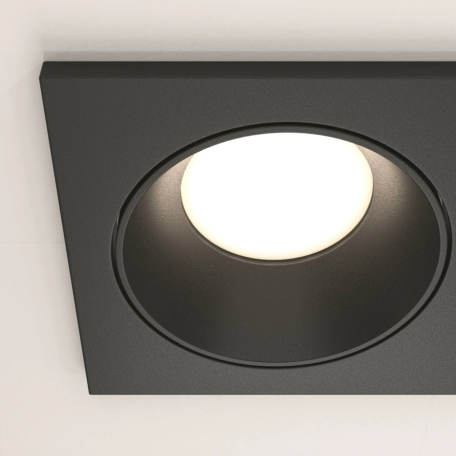 Встраиваемый светильник Downlight Zoom, 2xGU10 Черный (Maytoni Technical, DL033-2-02B) - Amppa.ru