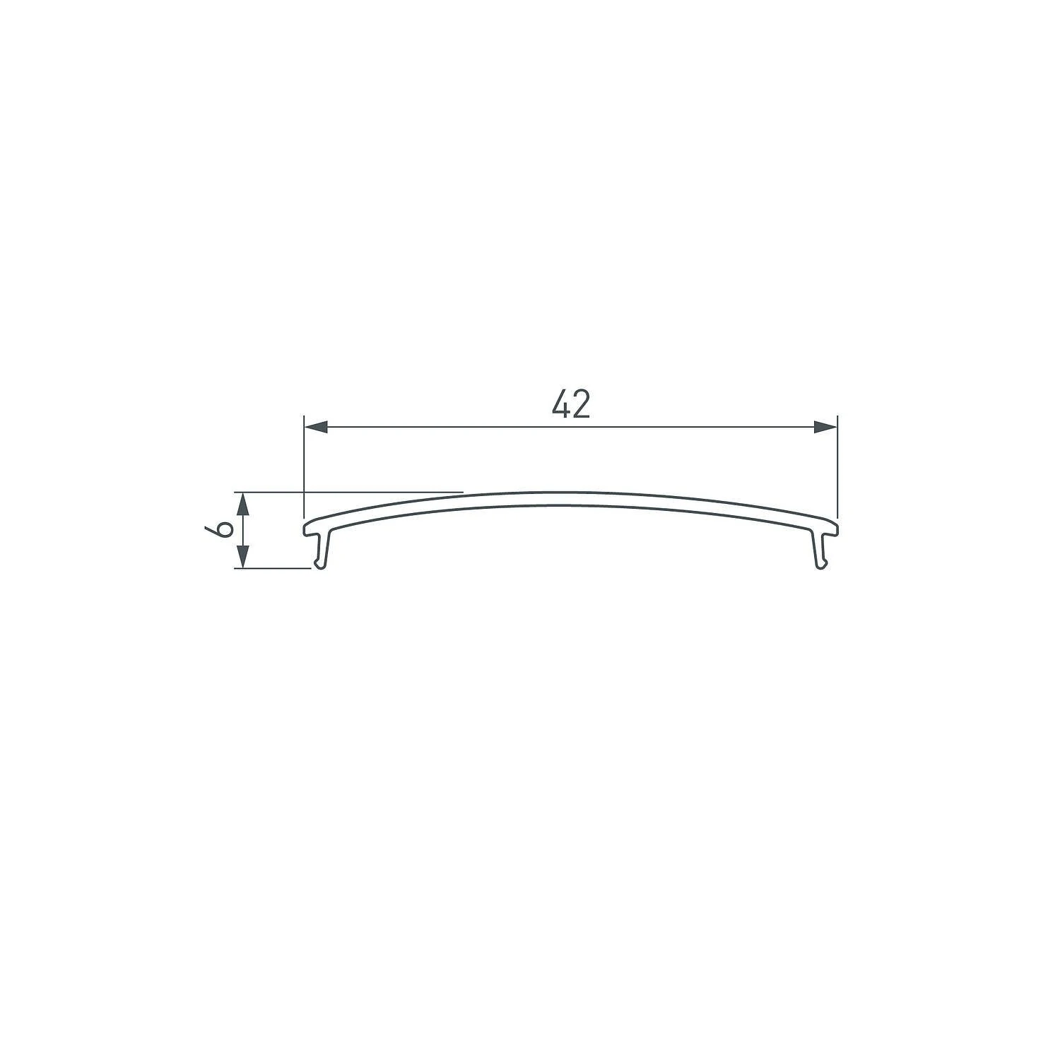 Экран LINE-4510-2000 OPAL (Arlight, Пластик), 049249 - Amppa.ru