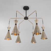 Люстра с металлическими плафонами 316/6 (Bogate's, a050384)