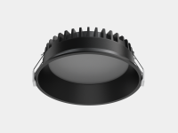 Светильник светодиодный диммируемый потолочный встраиваемый , серия WL-BQ, Черный, 20Вт, IP44, Теплый белый (3000К), BQ009120-BL-WW, 1450 (00-00005647, DesignLed)