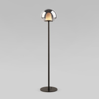 Напольный светодиодный светильник со стеклянным плафоном 90327/1 черный (Eurosvet, a065924)