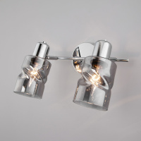 Настенный светильник со стеклянными плафонами 20120/2 хром (Eurosvet, a057766)