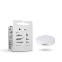 Лампочка Simple GX53 12W,GX53 4000K, Матовый (Voltega, 7775)