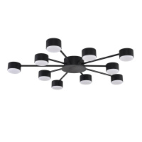 Люстра Torina Comfi, 10xgx53 Led, Черный (Lumion, 8344/10c)