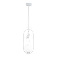 SLE115123-01 Подвес Белый/Белый E27 1*60W TENATO