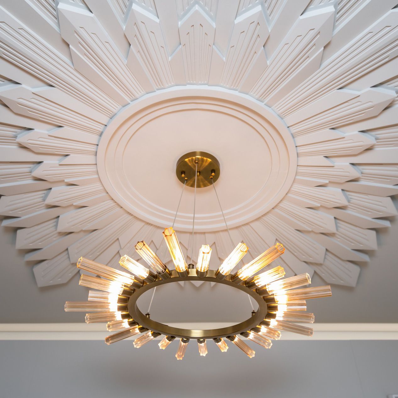 Умный подвесной светильник со стеклянными плафонами 557 Smart (Bogates, a047292) - Amppa.ru