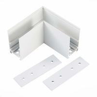 ST1007.519.00 Угол-соединитель для подвесного / накладного магнитного шинопровода  ST-Luce Белый SKYLINE 48