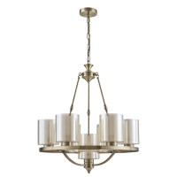 Люстра Riverly County, 7xe27, Бронзовый; Латунь (Lumion, 6524/7)