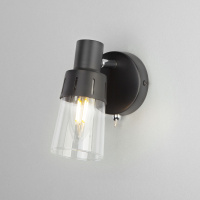 Настенный светильник с выключателем 20081/1 черный (Eurosvet, a043754)