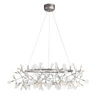 SL379.103.135 Люстра подвесная ST-Luce Серебристый/Белый LED 135*0,3W 3500K RAFINA